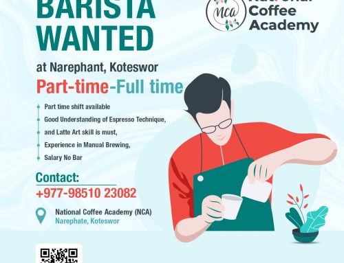 BARISTA WANTED (PART-TIME / FULL TIME)