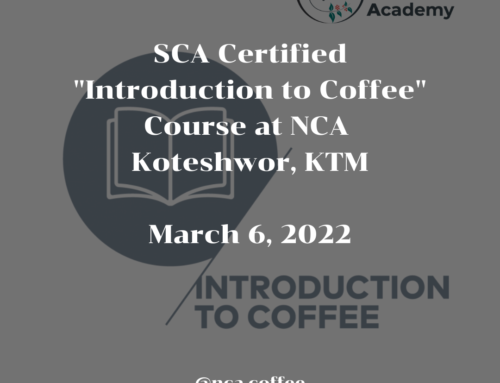 SCA Certified Introduction to Coffee Course