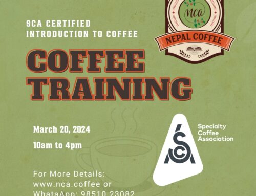 Training Announcement: SCA Certified Coffee Course
